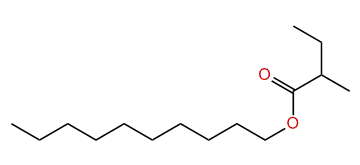 Decyl 2-methylbutanoate